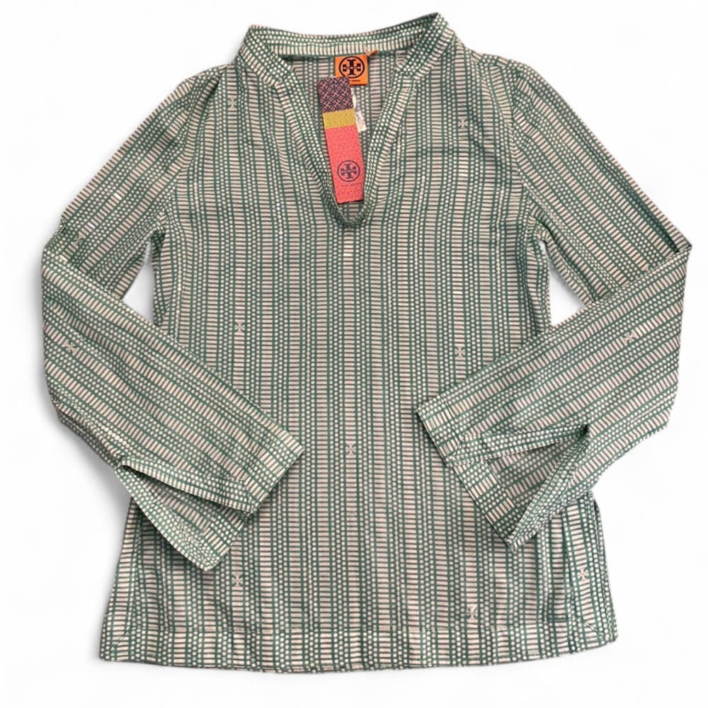 NWT Tory Burch Oceanic Corossol Stephanie Tunic Women’s Size 8